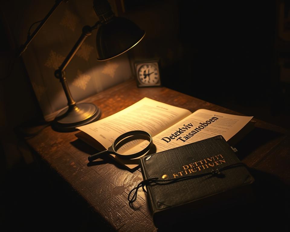 Detektiv Spannungsbogen